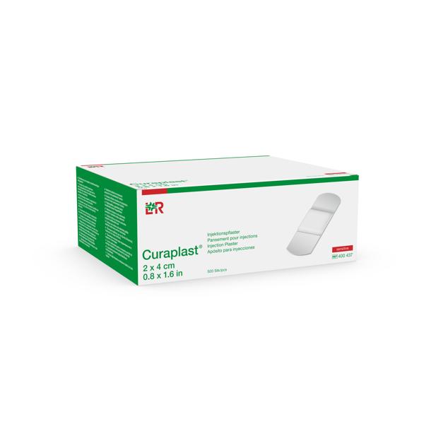 Curaplast sensitive Injektionspflaster 2x4cm, 500 Stück, lose im Karton (REF 400437) / PZN: 17306571