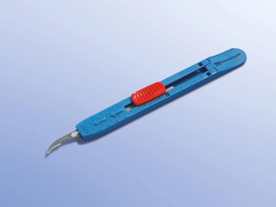 Dahlhausen Fadentrennmesser mit Sicherheitsverschluss / 10 St. p.P. / REF: 1100000090 / PZN: 01439324