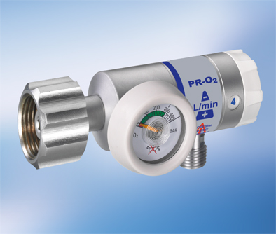 ATMOS DM O2, kurzer Anschl., Durchflussmesser 15 l/min