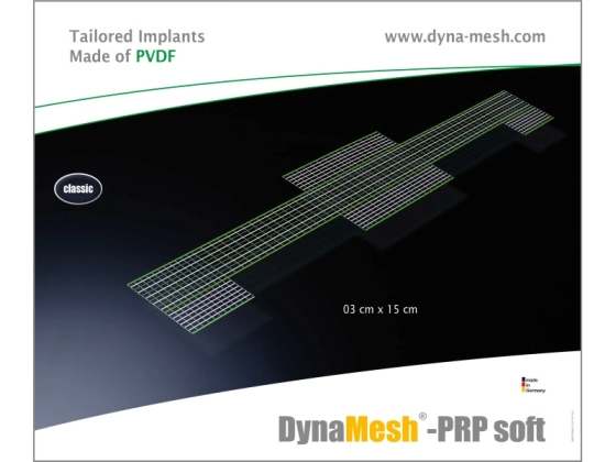 Dahlhausen DynaMesh®-PRP soft 3x15cm 1 Stk/Pkg / 1 Pg p.P. / REF: 2626540315 / PZN: 19390328