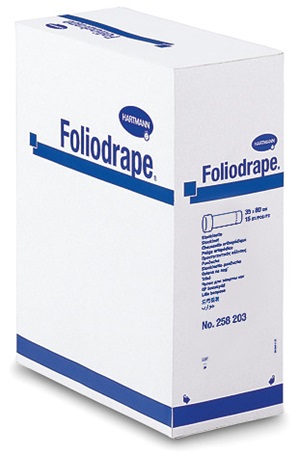 Foliodrape® Protect Stockinetten 25x80 cm, Kreppeinschlag