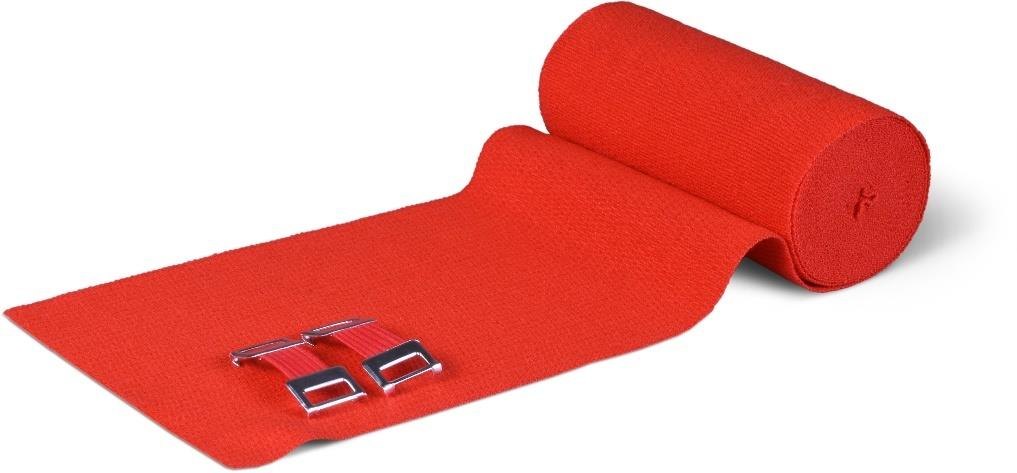Fink & Walter FIWA®ideal – Idealbinde 10cm x 5m, BLAU, mit Klammer, dauerelastisch, kurzer Zug, Pckg. à 10 Stück / 10 St. (REF 815102) / PZN: 04794936