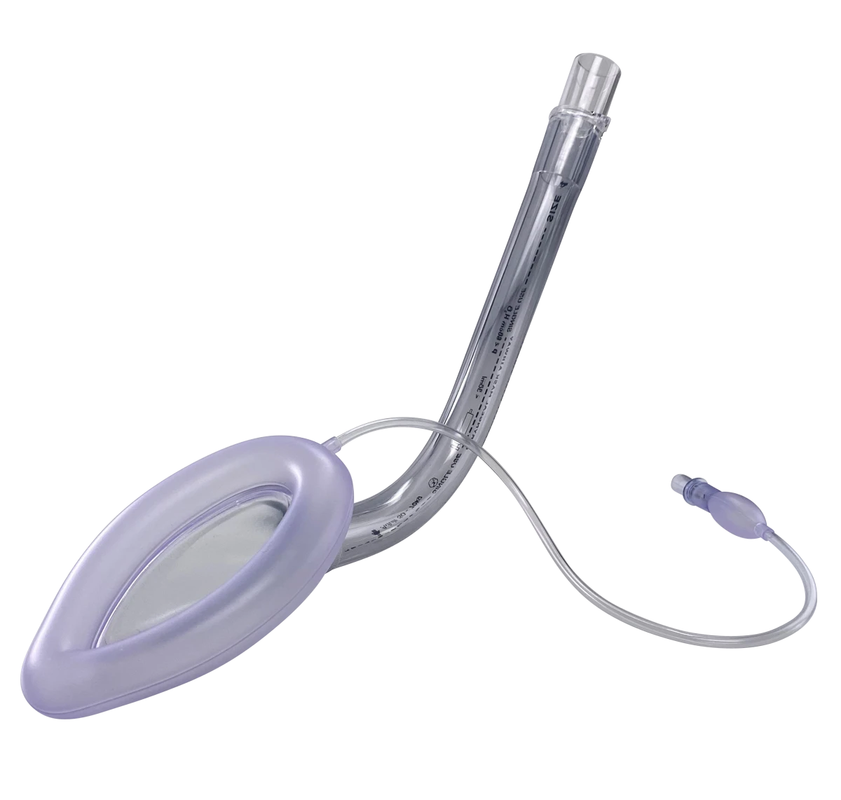 Curved PVC Einmal-Larynxmaske / NOVO LM Curved PVC 6 /  Größe 6 / > 100 kg / 10 St. p.P. / PZN: 19118891