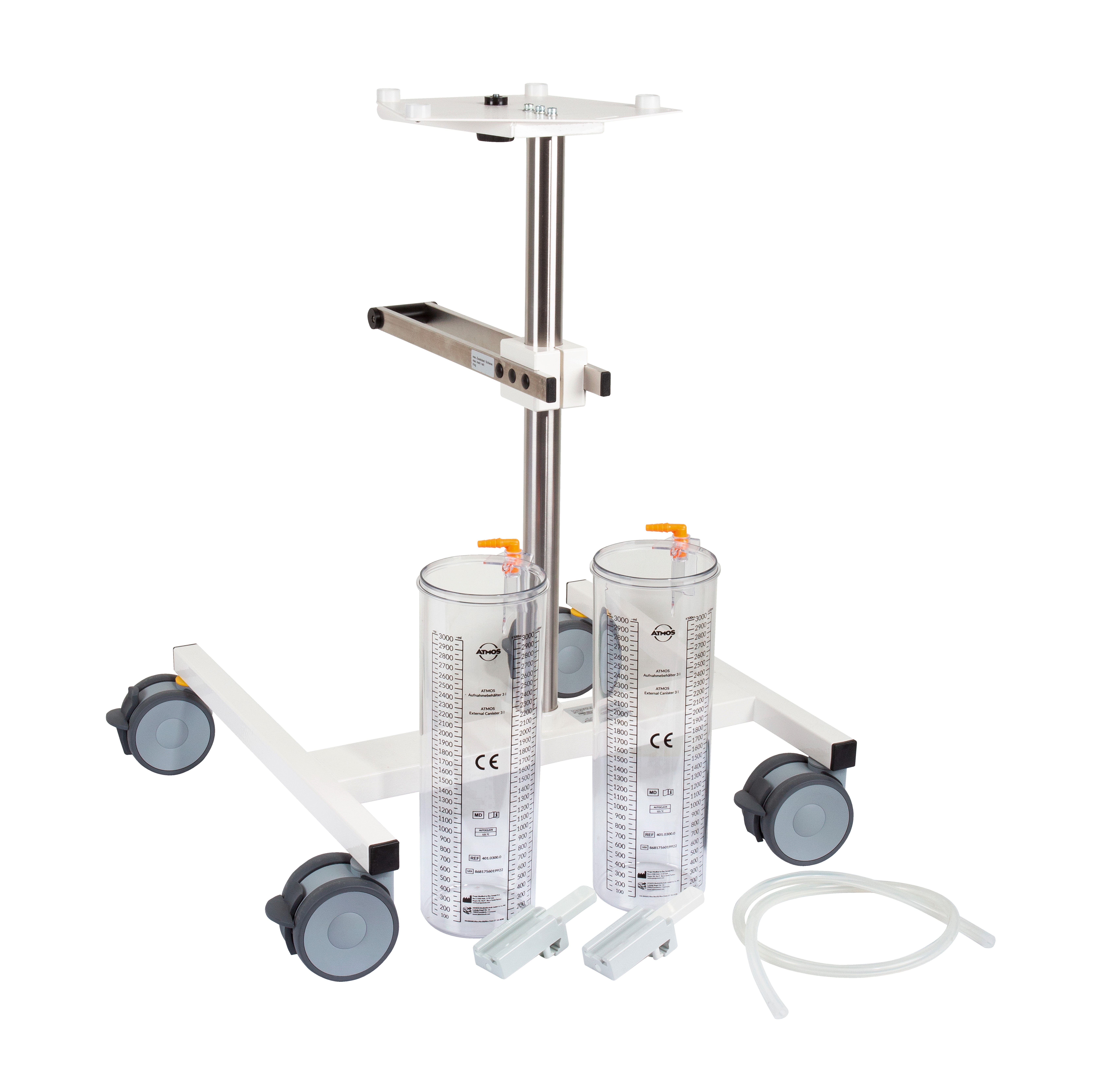 ATMOS AS Chirurgieabsaugung/ fahrbar/ 2 x 3 l / ATMOS