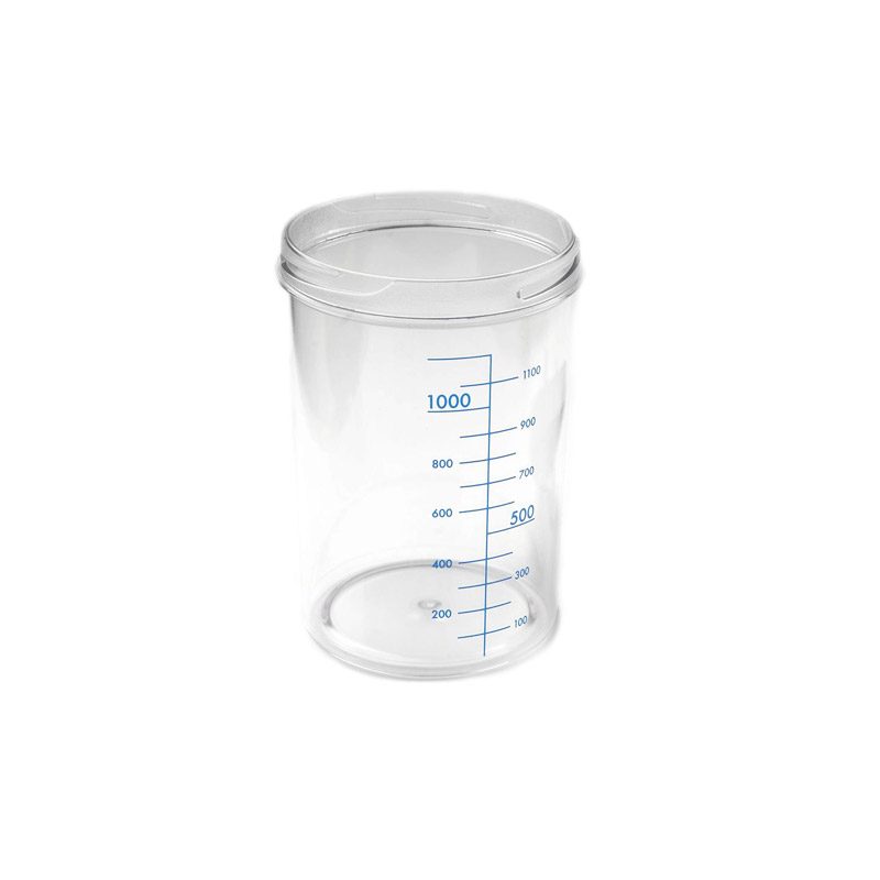 Auffangbehälter, wiederverwendbar / 1000ml / REF: 048–210003