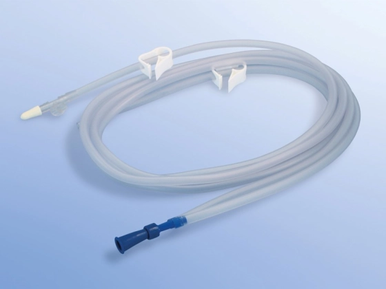 Dahlhausen Endotrachealer Absaugschlauch Fingertip, zwei Klemmen, glattes Ende / 30 St. p.P. / REF: 500022657