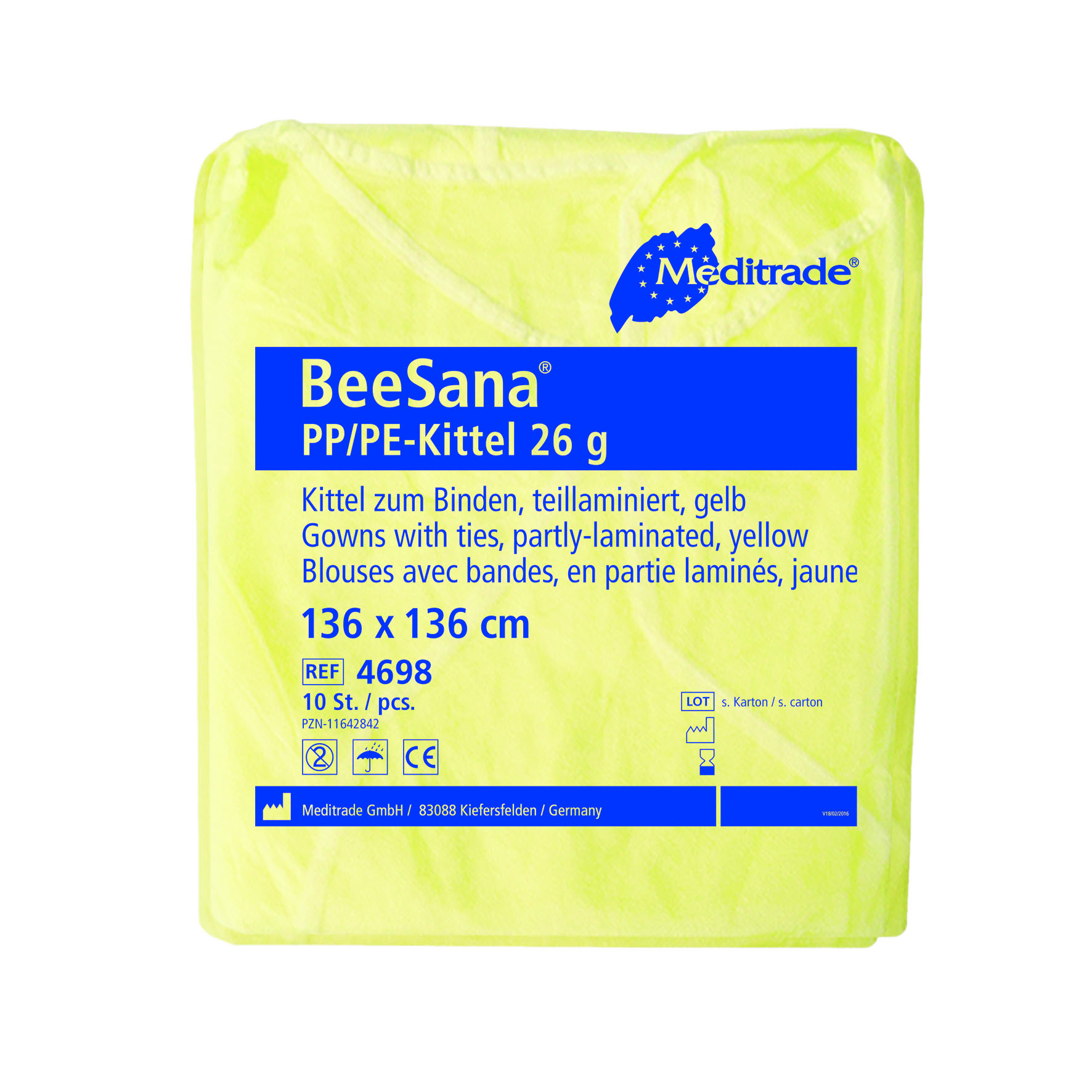Meditrade BEESANA® PP/PE-KITTEL 26g (10 Stück pro Packung)