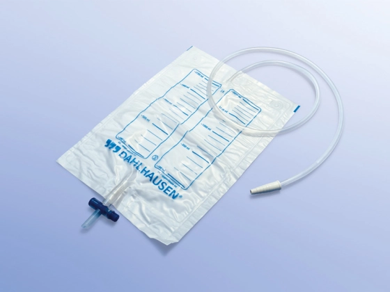 Dahlhausen Urinbeutel 2 L, NRV mit Ablass, steril / 1 St. p.P. / REF: 5307722090 / PZN: 06643087
