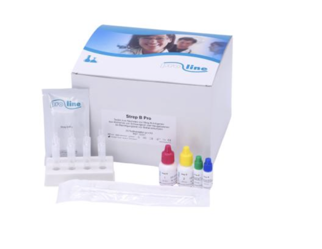 Strep B Pro / Streptokokken B / Testkassette / 20 St. p.P. / REF: 12021