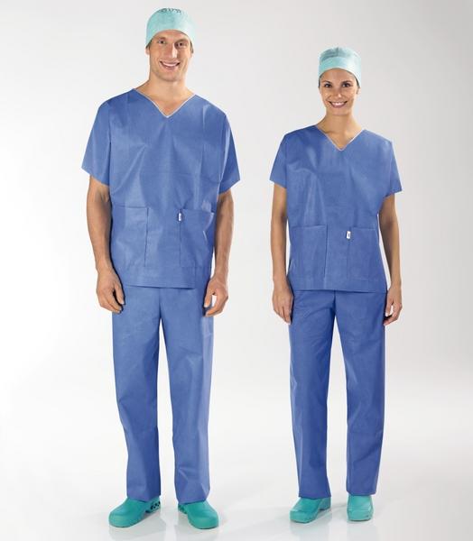 Sentinex Bereichskleidung Kasack Größe XXL, blau, 70 Stk (REF 39538)