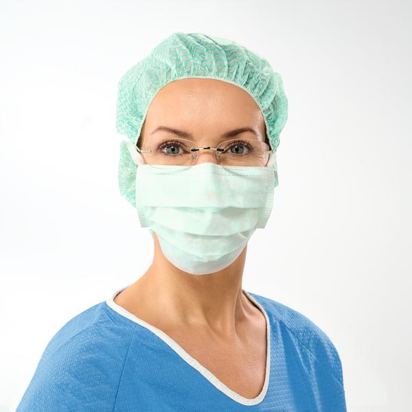 Sentinex Classic AntiFog OP-Maske, für Brillenträger, zum Binden, nste, 50 Stk (REF 162004)