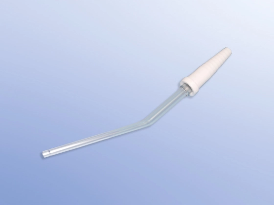 Dahlhausen Saugansatz Yankauer 6/4 mm verj. Spitze, 2 seitl. Augen, 10 cm, Stufenkegel / 60 St. p.P. / REF: 704906001