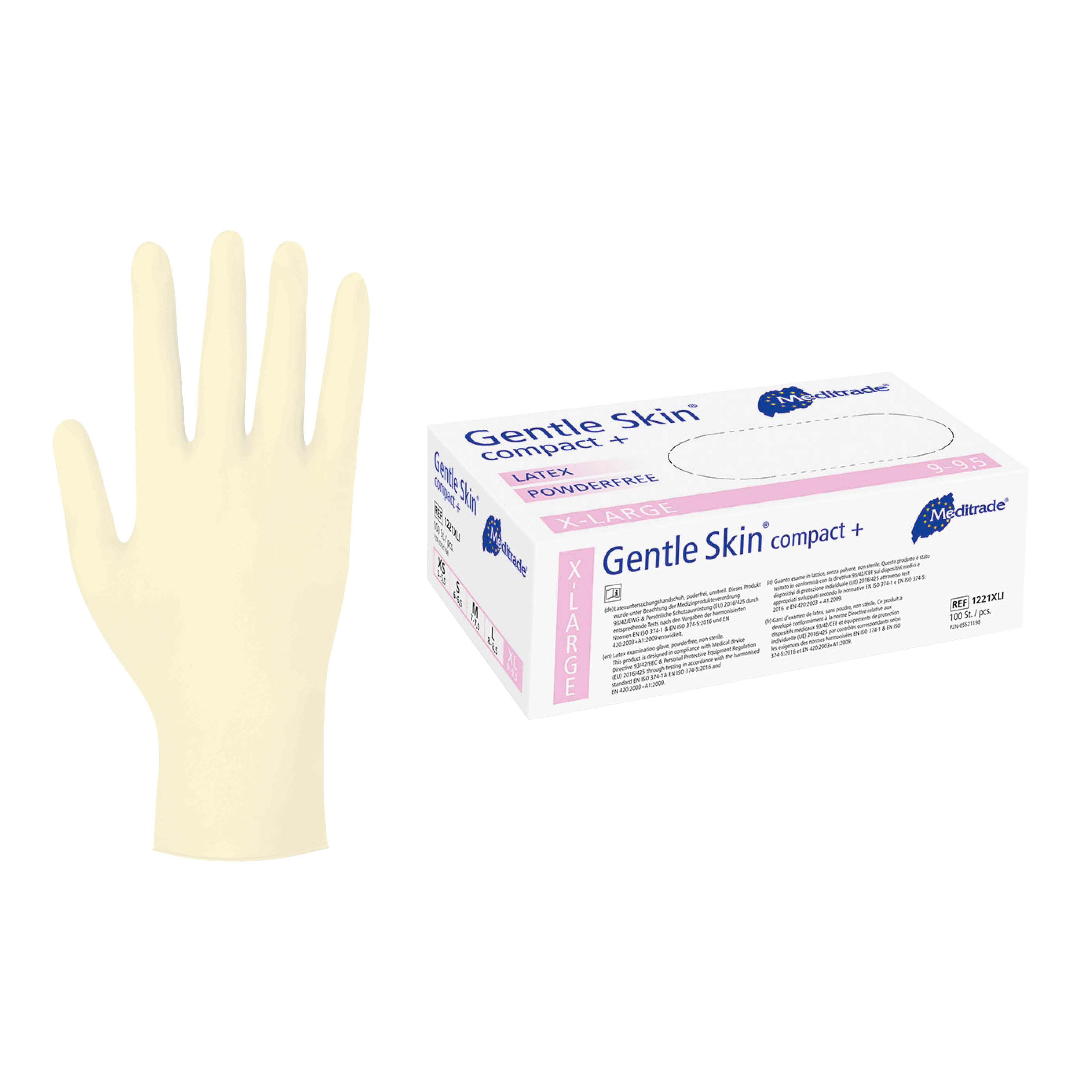 Meditrade GENTLE SKIN® COMPACT+ Latex XL