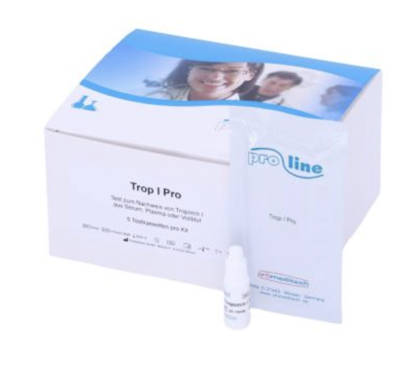 Trop I Pro / Troponin I / Testkassette / 5 St. p.P. / REF: 12022