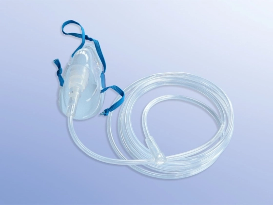 Dahlhausen Sauerstoffmaske Kind mit Sicherheitsverbindungsschlauch 2,1 m / 1 St. p.P. / REF: 100001122 / PZN: 03656095