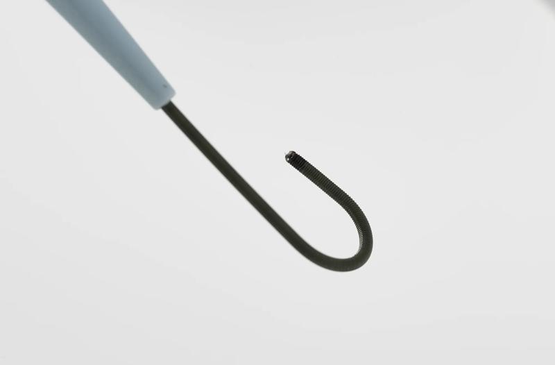 Angiokard IntroGuide F 220cm-0.035, ste, feste Seele, PTFE besch, J-Spitze 3mm (REF 160166)
