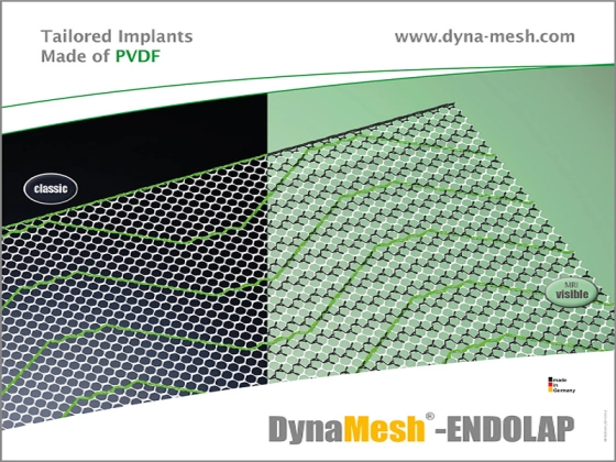 Dahlhausen DynaMesh®-ENDOLAP, PVDF, 10x15 cm 1 Stk/Pkg / 1 Pg p.P. / REF: 2611101015 / PZN: 09253777