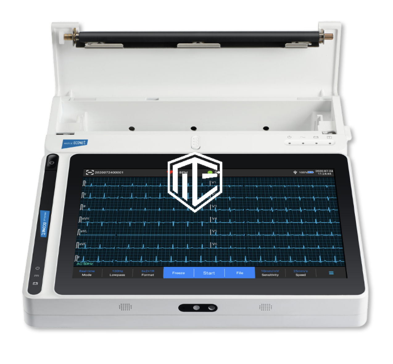 Cardio M PAD 10 / inkl. Docking-Drucker (Tablet-EKG) / REF:  30.11-6002