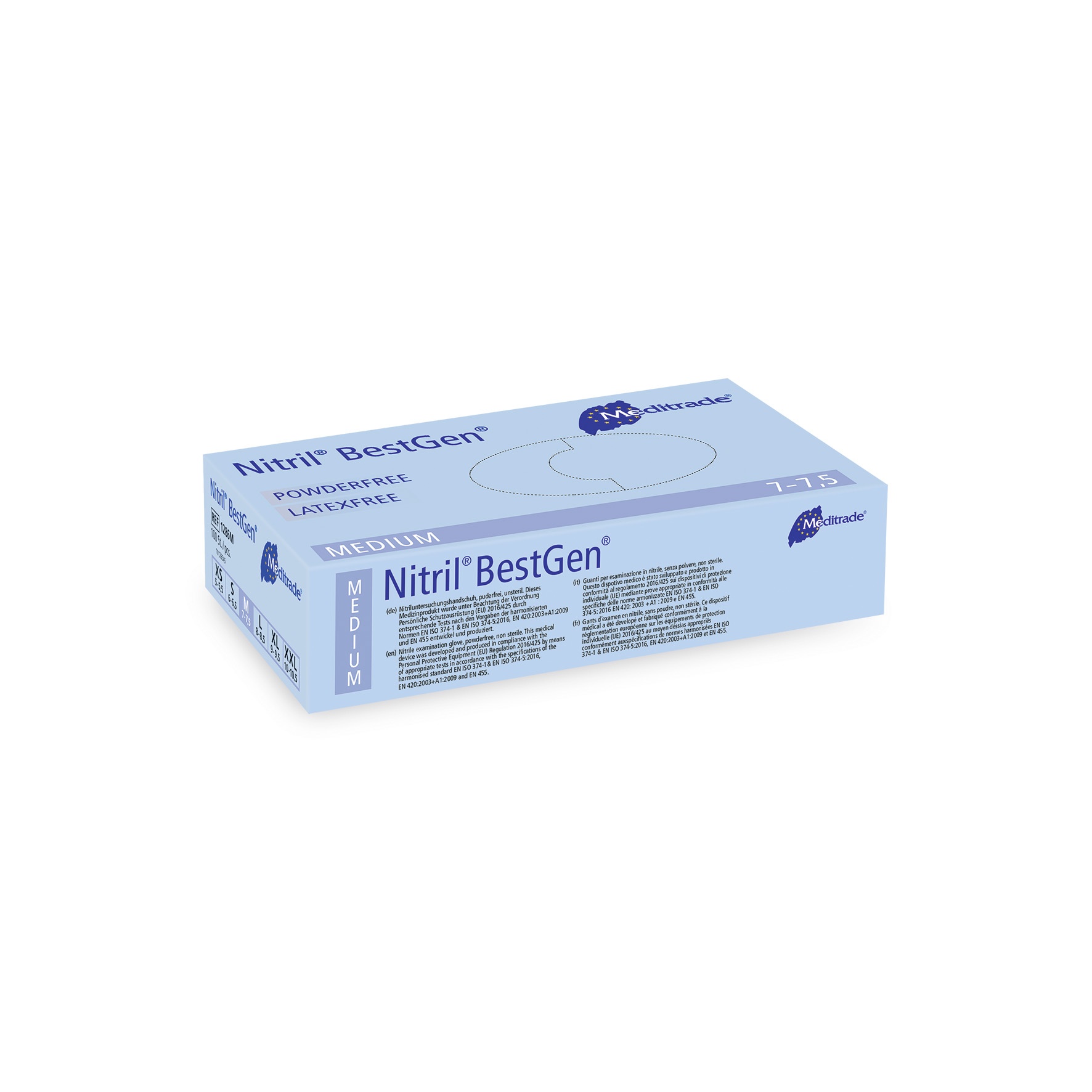 Meditrade Nitril® BestGen® Größe L