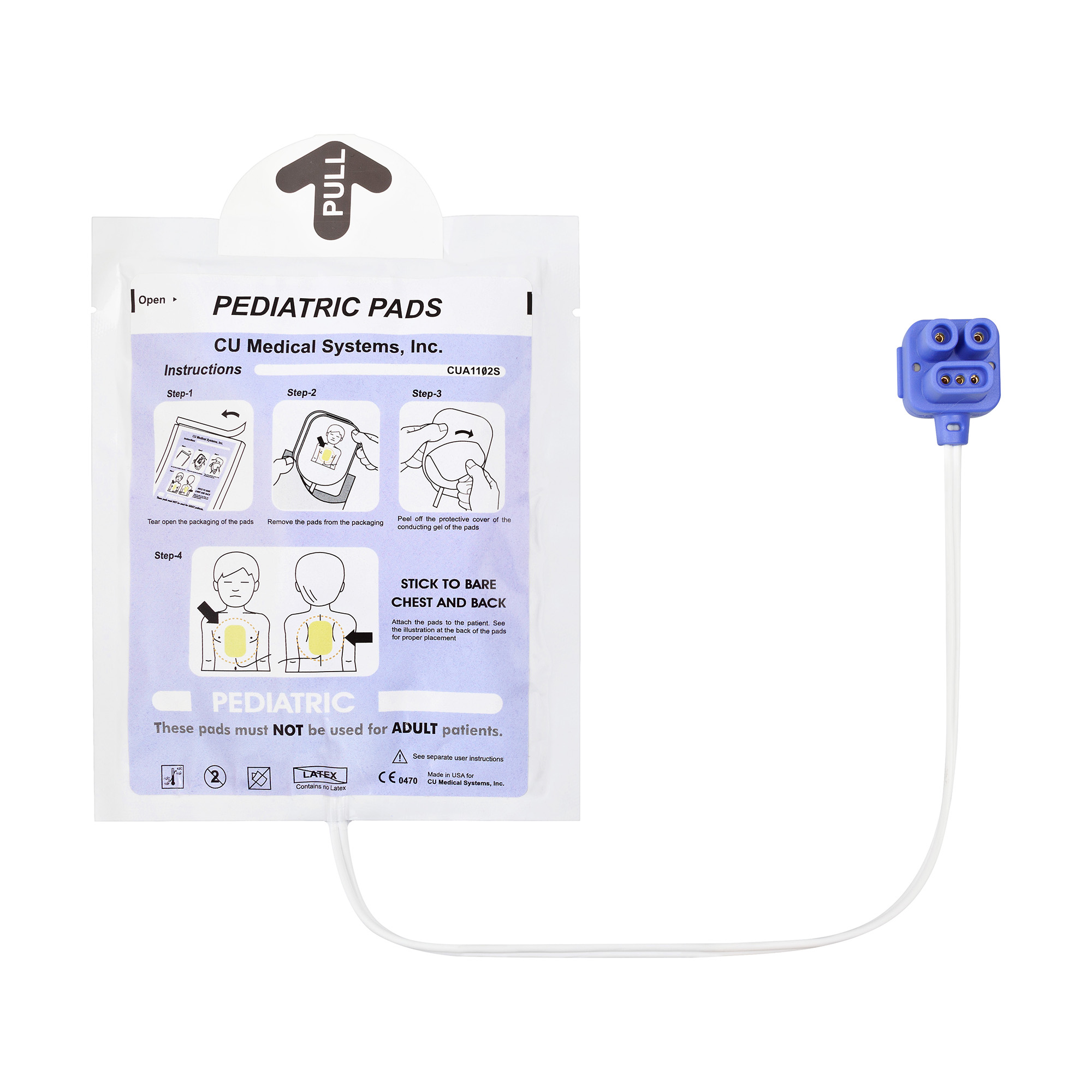 Defibrillationselektroden für Kinder - iPAD CU-SP Serie 7 REF: SP1-OA05 / REF: CUA1102S