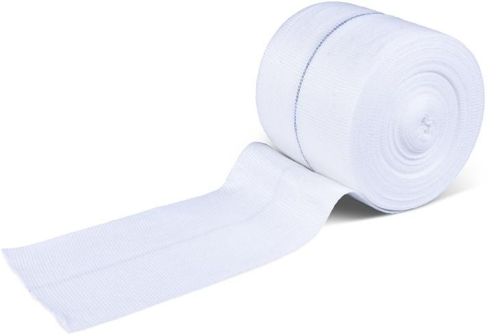 4PRAX®tube fast / Schlauchverband, Gr. 1, längs- u. querelastisch, 3,5 cm x 10 m, roter Streifen / REF: 1060800FP / PZN: 20230831