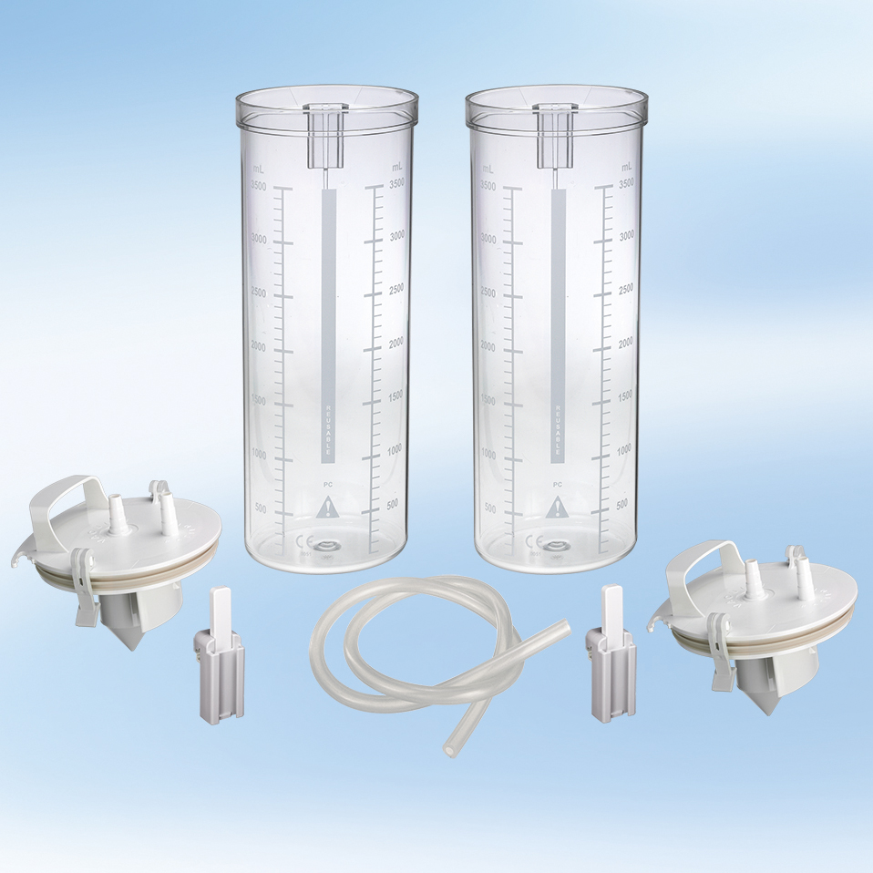 ATMOS AS Chirurgieabsaugung / 2 x 4 l / PC