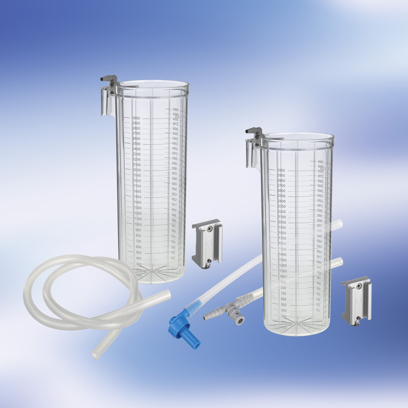 ATMOS AS Chirurgieabsaugung / 2 x 3 l / Serres®