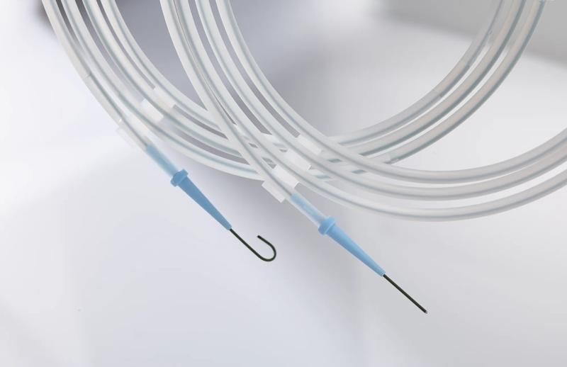 Angiokard IntroGuide F 220cm-0.035, ste, feste Seele,PTFE besch, gerade flex Ende (REF 161430)