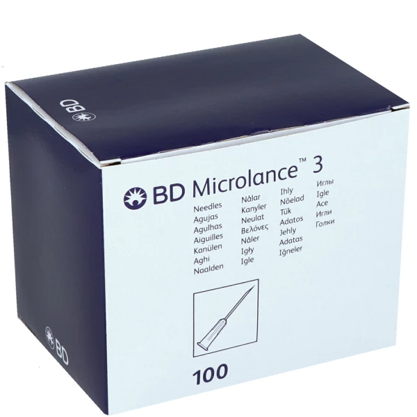 BD Microlance Kanüle 30G 1/2 0,29 x 13mm gelb / 100 St. p.P.