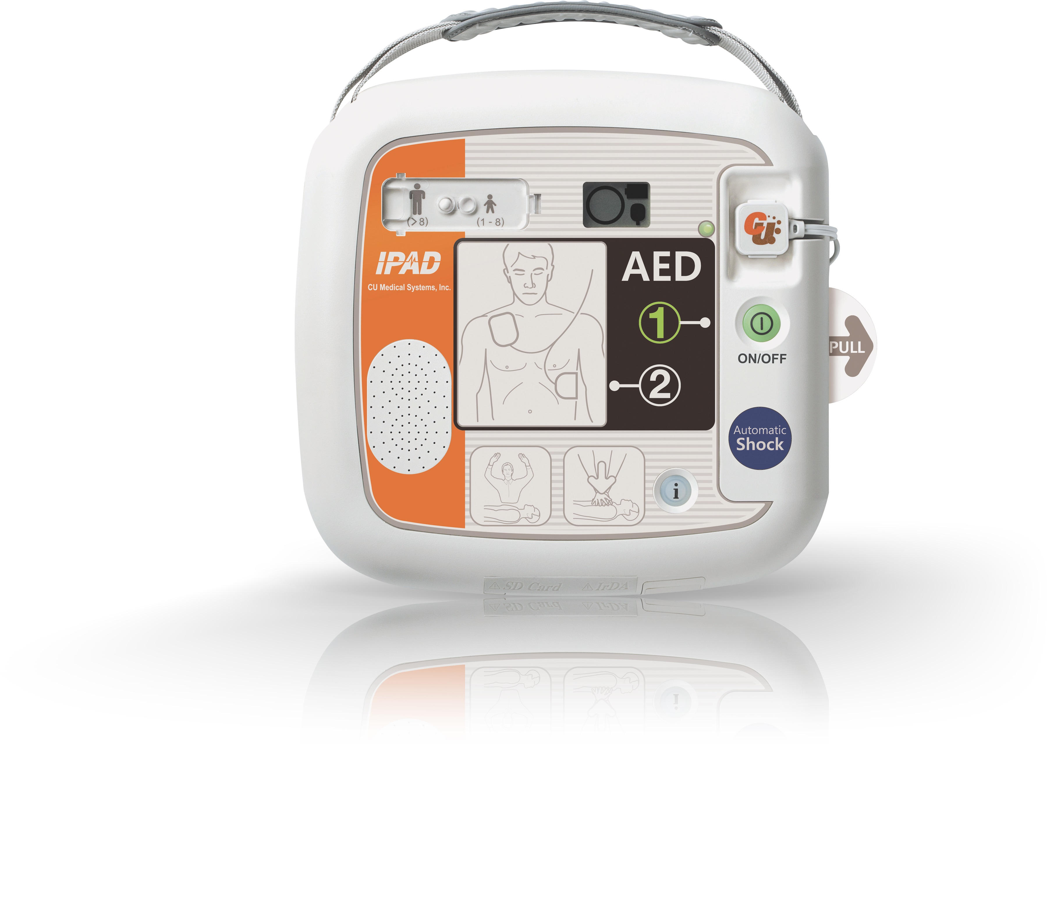 i-PAD CU-SP1 AUTO - Vollautomatischer Defibrillator inkl. Zubehör / 1 Gerät / REF: R-SP-STa