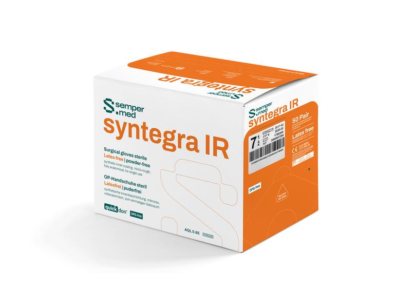 Sempermed Syntegra IR OP-Handschuh polyisopren, pf, ib, Gr. 6, 50 Paar (REF 139621)