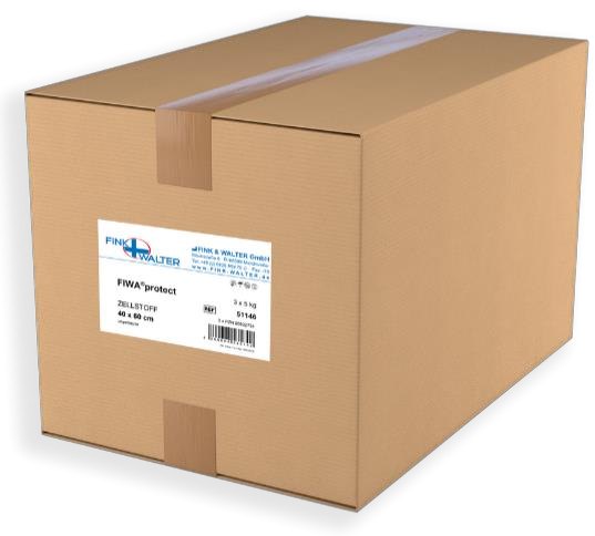 Fink & Walter FIWA®protect – Zellstoff hochgebleicht 20x30cm (Btl. à 5 kg) / 5 St. (REF 51423)